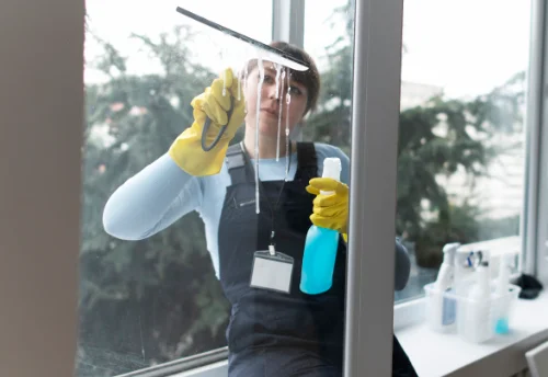 Nettoyage de vitres intérieures et extérieures à Vains